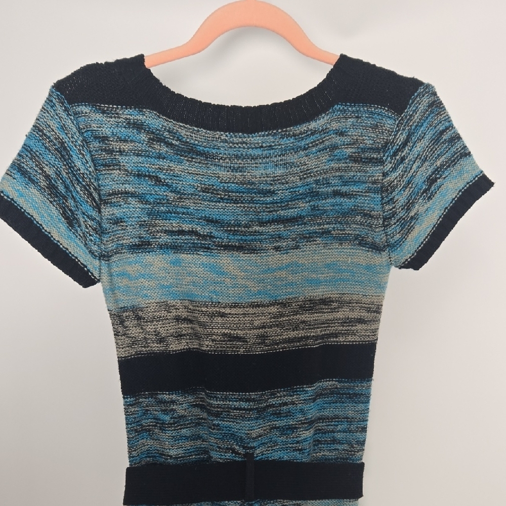 CHERRY STYX XS-M SWEATER DRESS BELT XTRA STRETCH KNIT 80-90s INSTANT Vibe BANGER - Picture 7 of 12